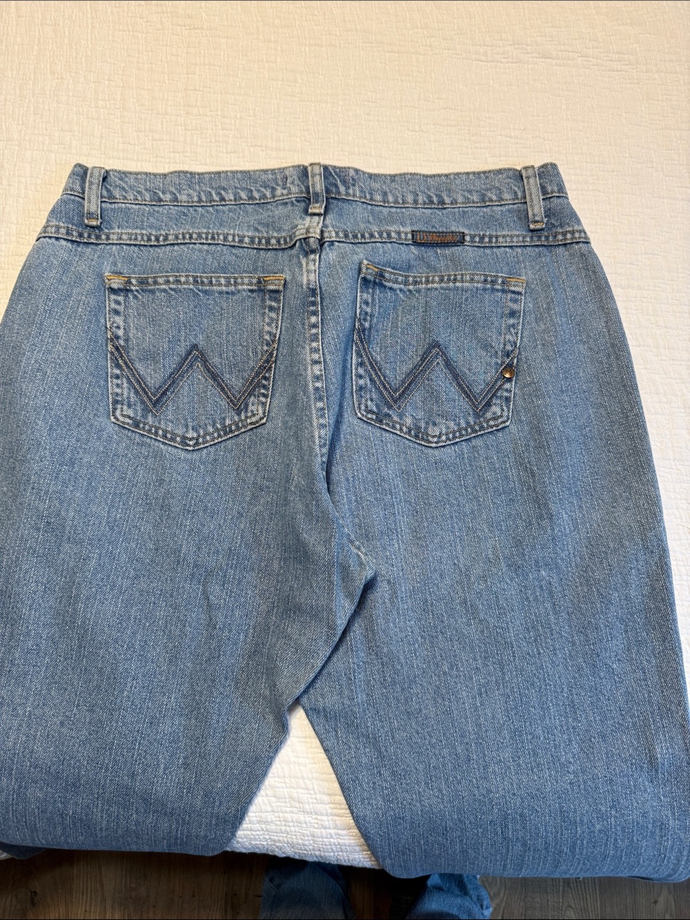 Wrangler Light Blue Boot Cut Jeans